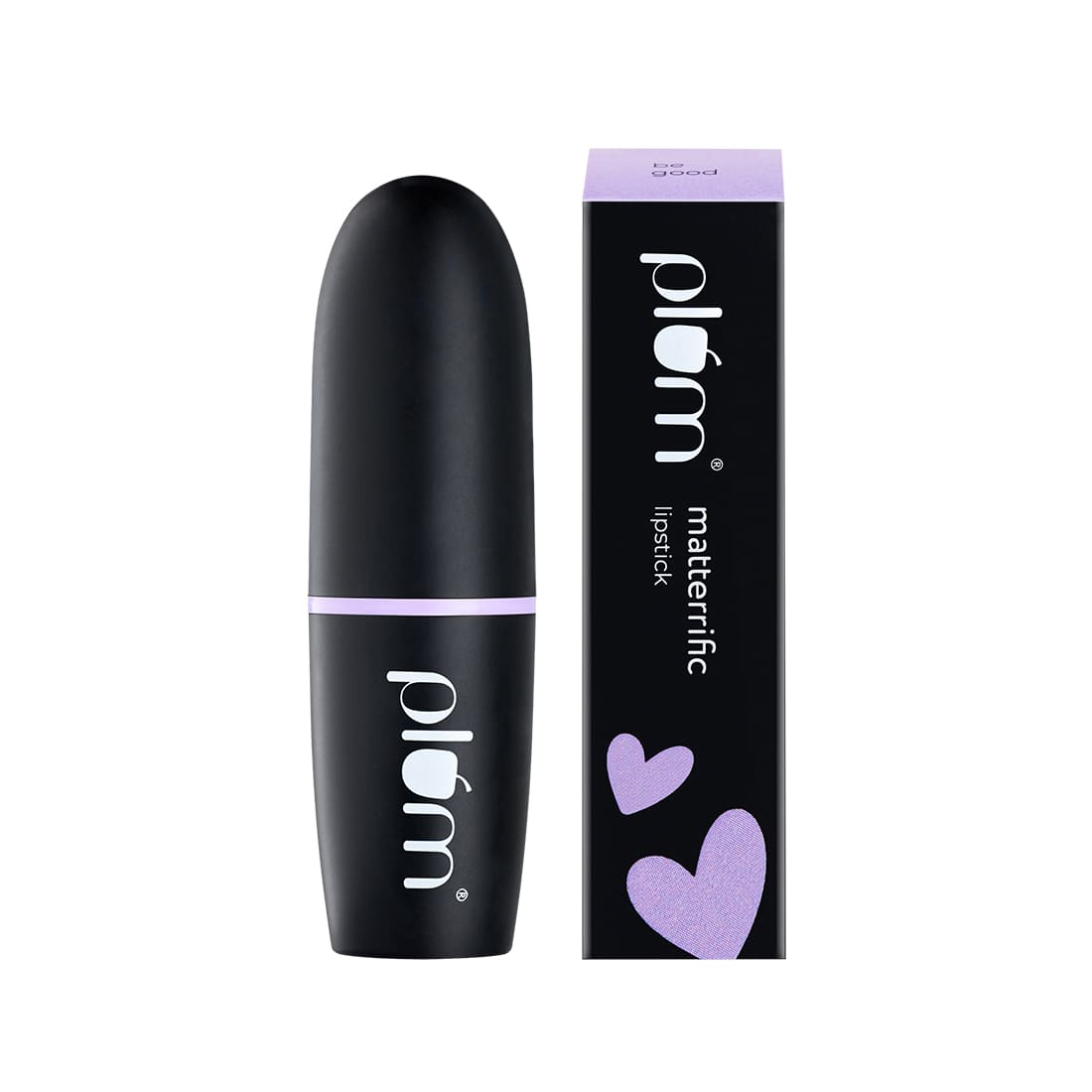 Plum Matterrific Lipstick | Highly Pigmented | Nourishing & Non-Drying | 100% Vegan & Cruelty Free | Go Rouge - 125 (Raspberry Pink)