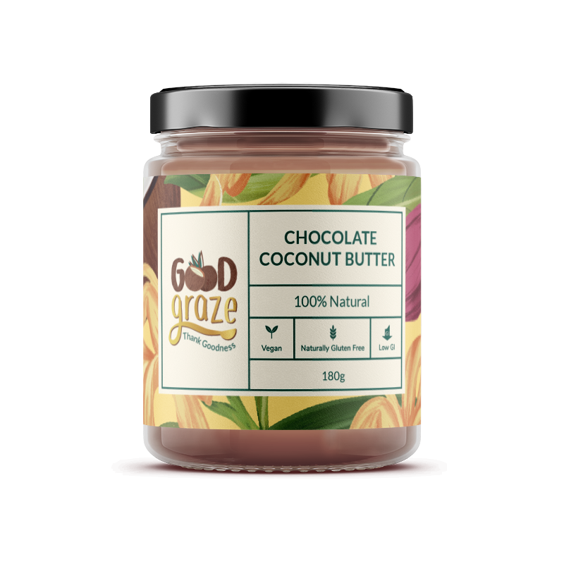 Good Graze Chocolate Coconut Butter | 180 gms