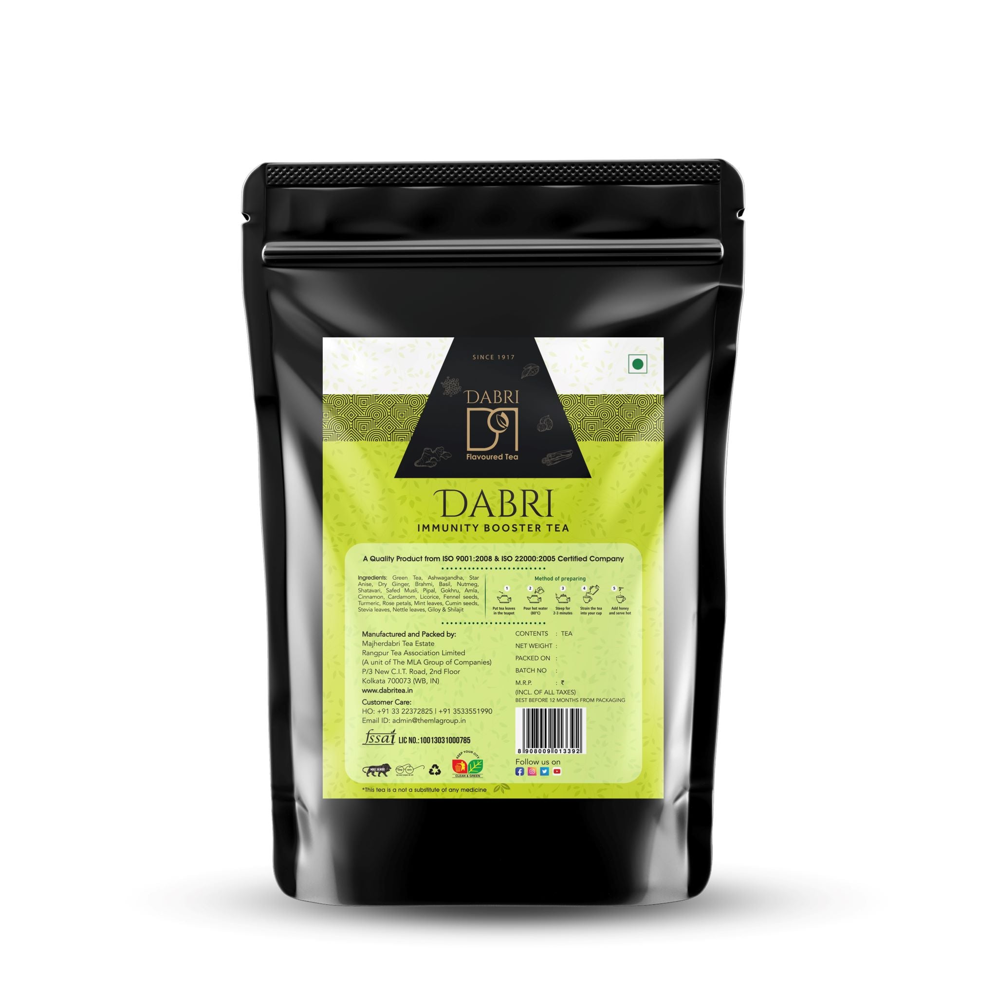 Dabri Immunity Booster Green Tea | 100 gm