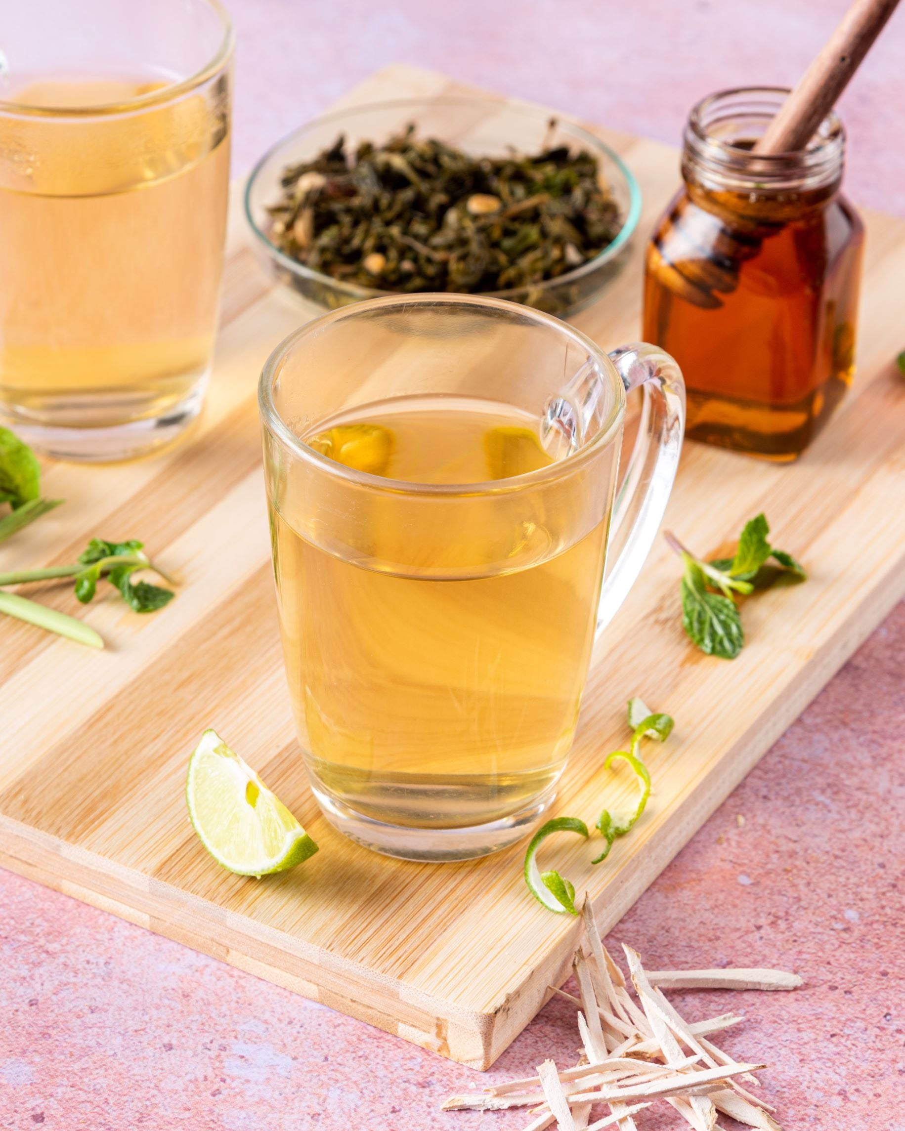 Dabri Mint Lemon Ginger Green Tea | 100 gm