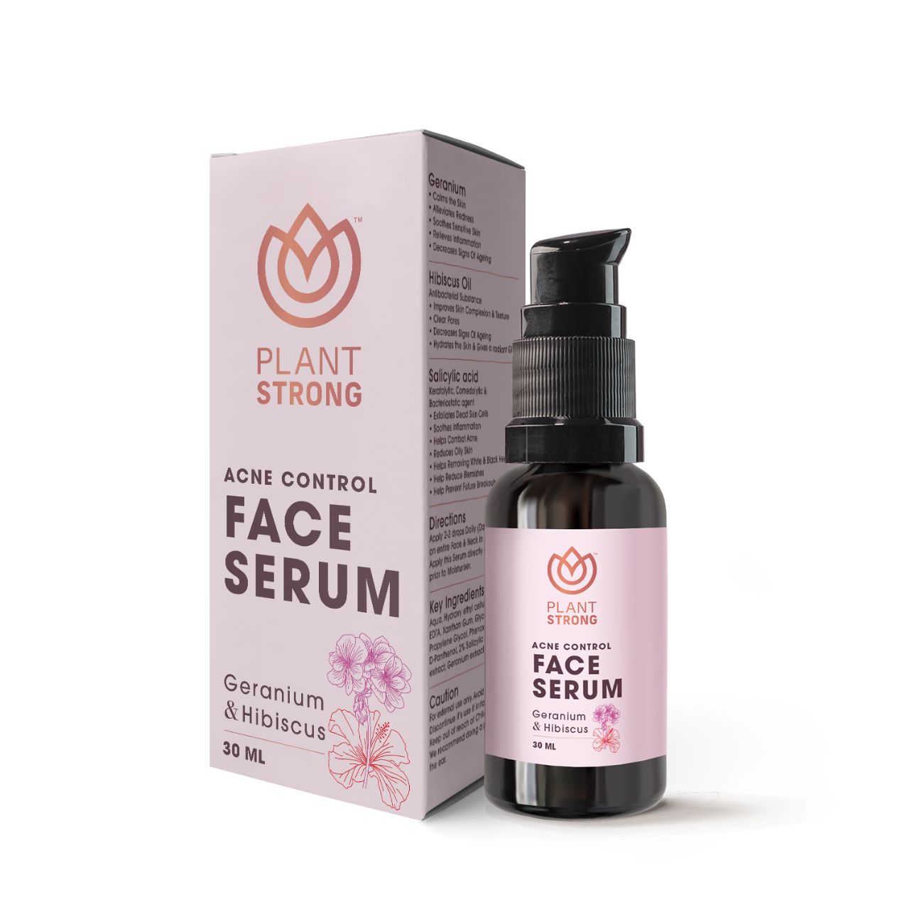 Plant Strong Anti-Acne Face Serum | For Oily Skin | 30ml