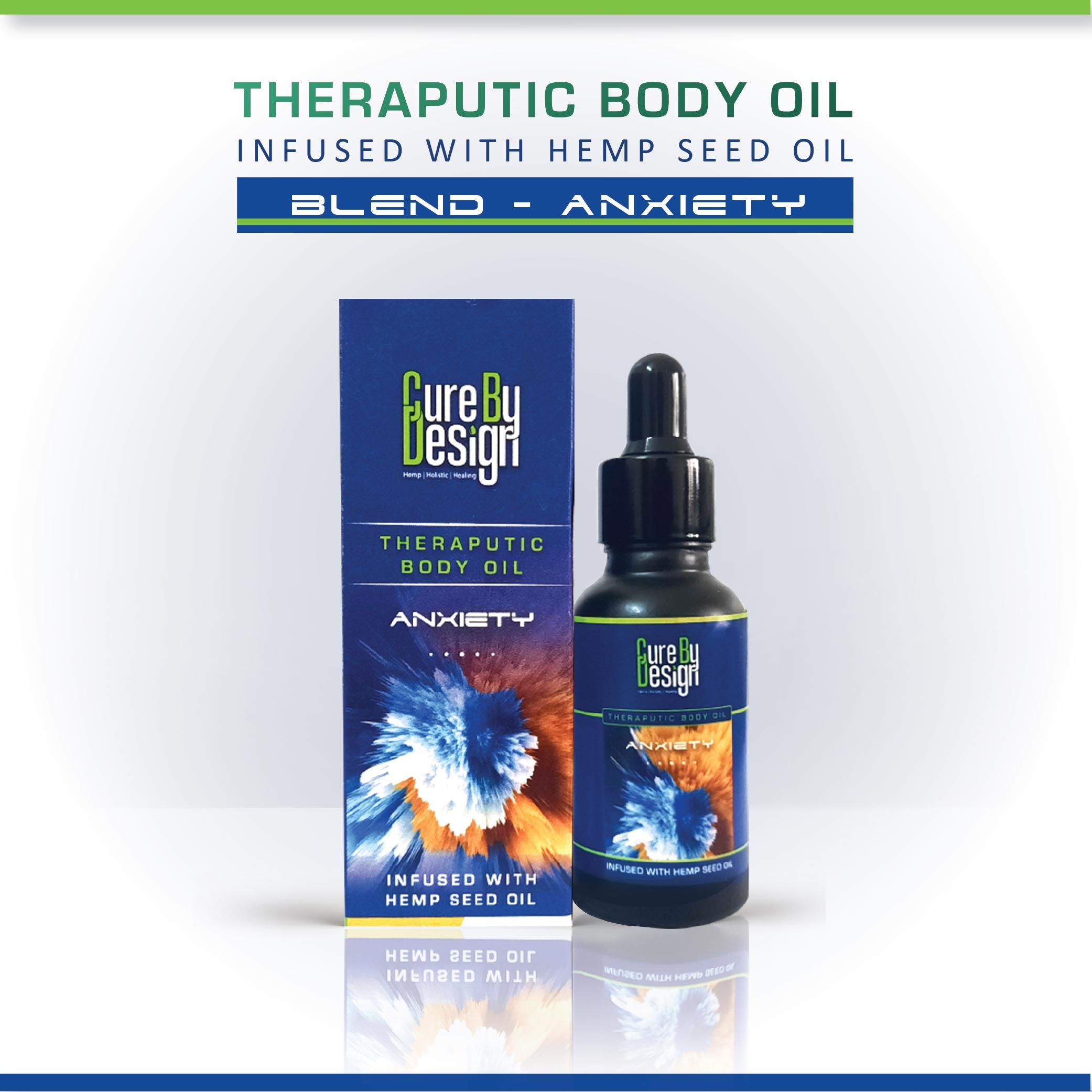 Cure By Design Therapeutic Healing Blend - Anxiety